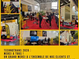 SOCARI et ASCA vous remercient pour votre visite au salon Technotrans 2026 !